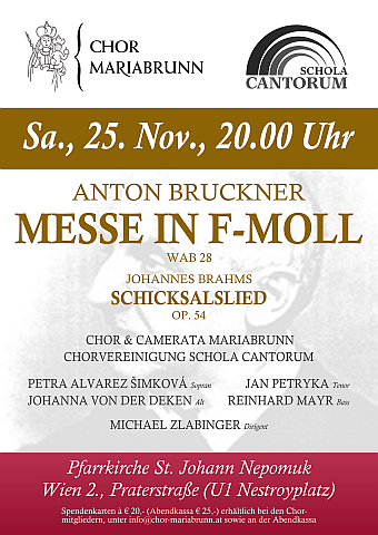 Anton Bruckner: Messe in f-moll