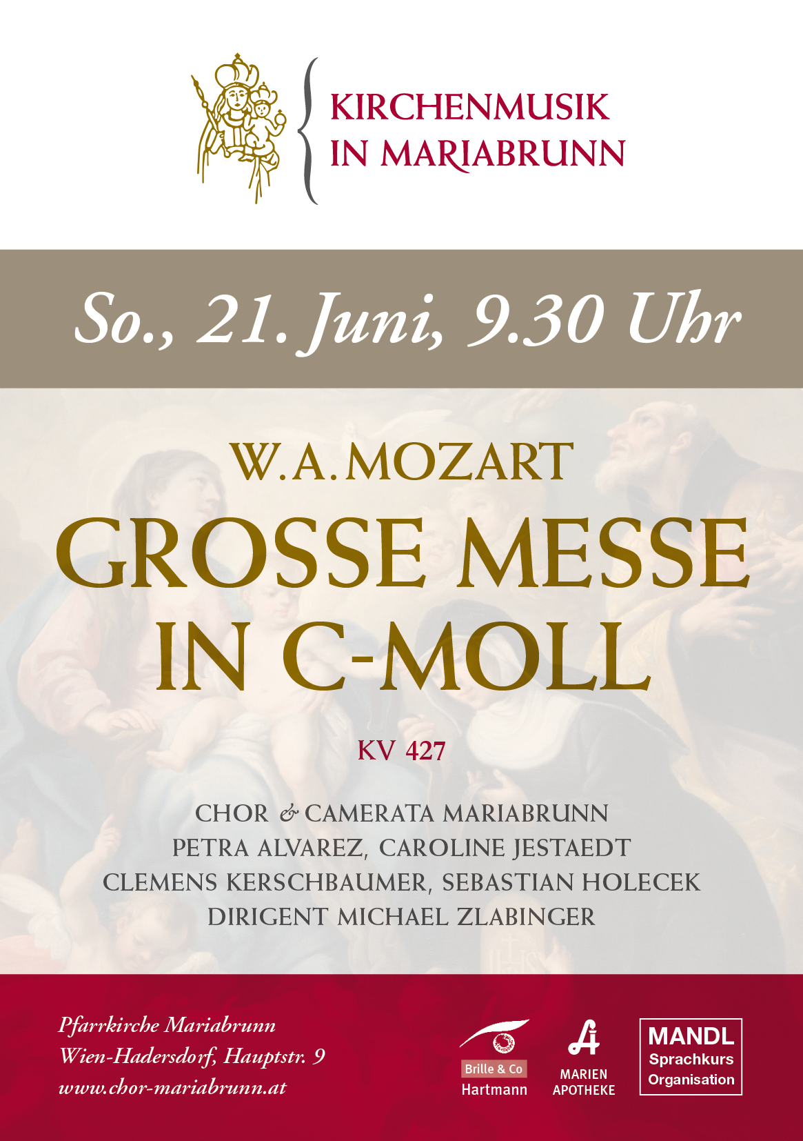 Flyer c-Moll-Messe