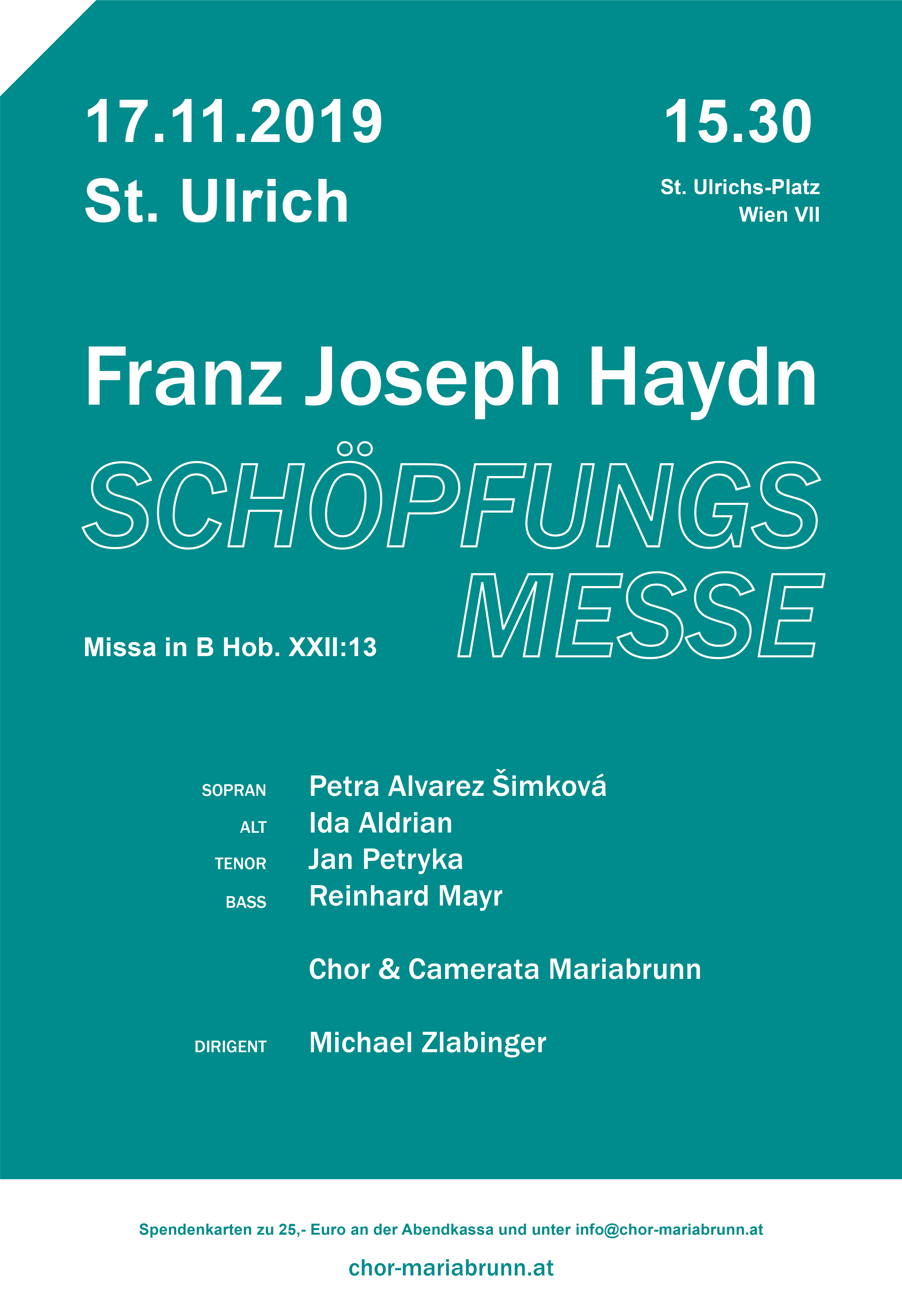 Joseph Haydn: Schöpfungsmesse (Missa in B, Hob. XXII:13)